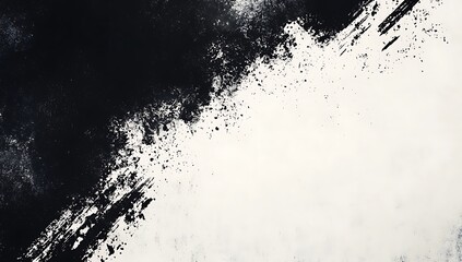 Black and white grunge texture background