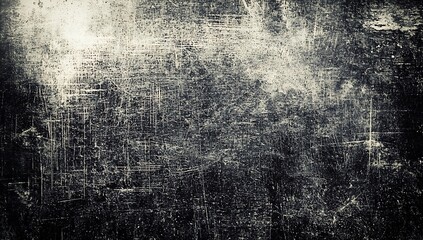 Obraz premium Black and white grunge texture background