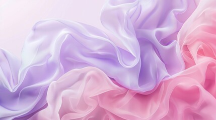 Obraz premium A pastel gradient background transitioning from lavender to pale pink