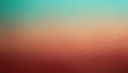 Obraz premium Serene Gradient Backdrop. Earthy Tones Transitioning from Warm Red to Cool Green. Perfect for Calm and Minimalist Design Concepts, Abstract Art Projects, or Inviting Copy Space on Posters and Ads