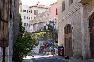 Tel Aviv Israel 10 18 2024. Tel Aviv is a city on the Mediterranean Sea.