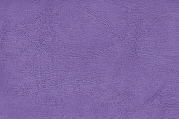 Natural, genuine purple leather texture, structure of matte leatherette macro background