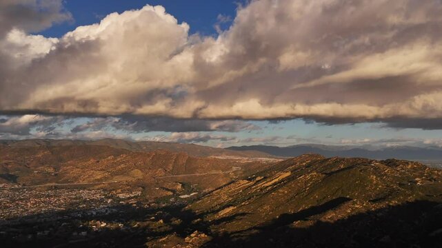 Storm Clouds over Simi Valley, Ventura County, California