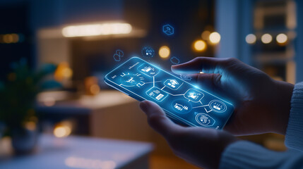 Smart Home Control via Smartphone with IoT Technology