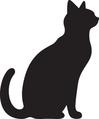 black cat silhouette