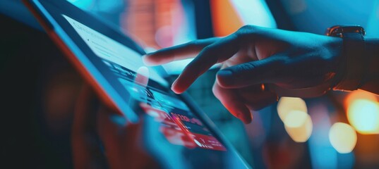 Digital Marketer Customizing E-commerce Email Template with Emphasis on Call to Action