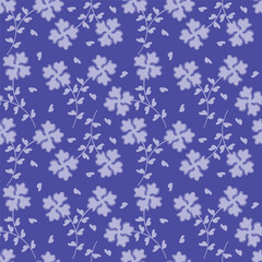 Beautiful Flower Pattern, Floral Seamless Digital Design,Watercolor Textile Allover Abstract Design.On Background