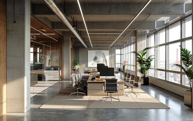 Modern office building design