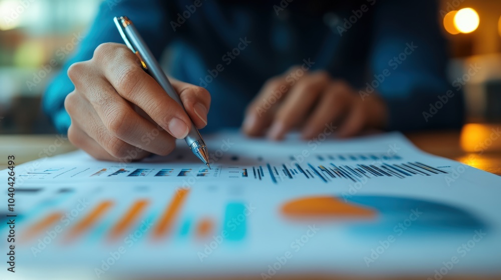 Poster data analysis and interpretation by a focused professional