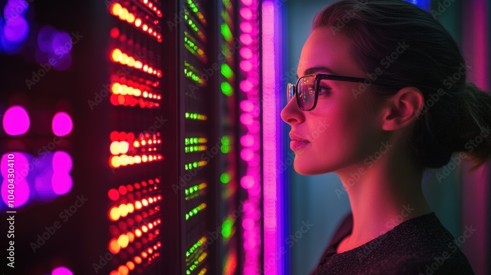 Poster computer systems analyst in data center environment