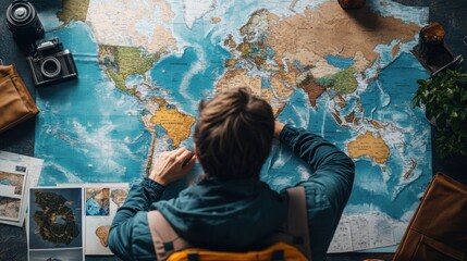 Obraz premium Planning the Next Adventure