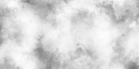 White painted marble texture or grunge, Movement of white smoke on canvas, white and gray aquarelle painted paper textured canvas element with cloudy stains and fogg.