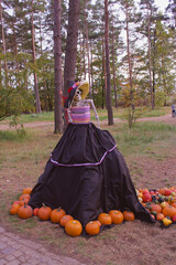 autumn vegetables, halloween, skeleton, exhibition, Halloween performance, day of the dead, fiesta,...