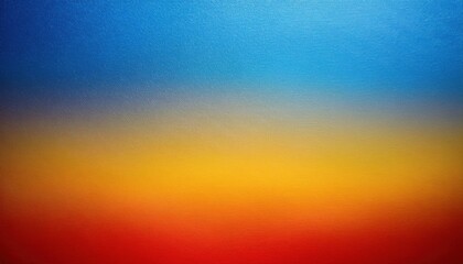 Vibrant Abstract Flag Inspired Gradient Art. Bold Fusion of Yellow, Red, and Blue Symbolizing National Unity Across Chad, Moldova, Romania, and Colombia with a Smooth Transition Between Patriotic Hues