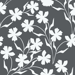 Beautiful floral design featuring intricate blossoms and leaves in soft pastel shades. Ideal for fabric, wallpaper, and digital projects. High-resolution, seamless, and versatile