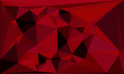 Fototapeta premium Vibrant Polygonal Background Set in Multiple Colors for Modern and Abstract Design Projects