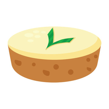 recommend clip art: Kue apem or apem Indonesian dessert vector clip art image