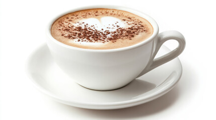 Classic Cappuccino Cup with Chocolate Sprinkles