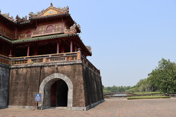 The Noon gate to Hue imperial city