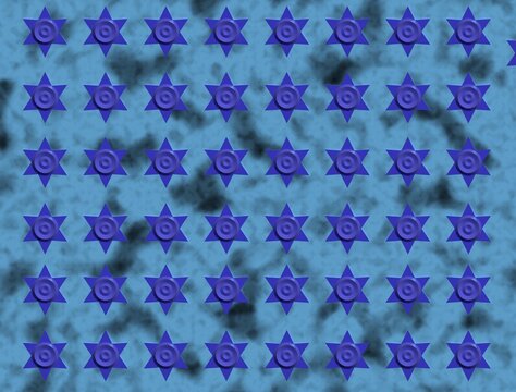 abstract ceiling background blue purpple 