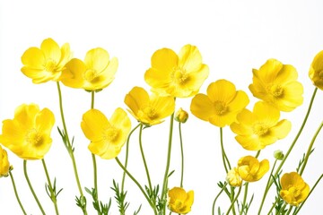 Yellow Flowers in Vase