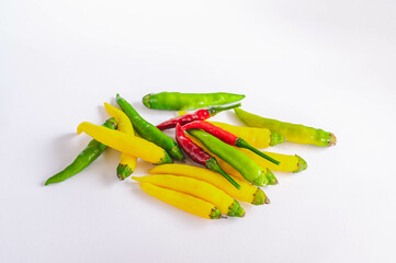 カラフルな唐辛子