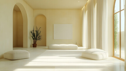 Sophisticated Italian Minimalist Interior Living Room Emphasizing Elegance, Simplicity, and Functionality in Design