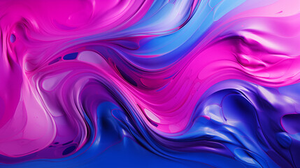 Abstract Swirling Marble Pattern with Smooth, Glossy Textures Resembling Liquid Flow for Elegant Design Projects