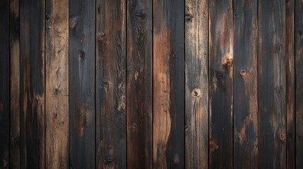 Naklejka premium Wood texture background, wood planks. Grunge wood, painted wooden wall pattern.