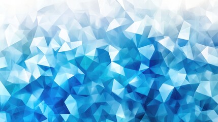 Obraz premium Abstract Frozen Ice Patterns in Blue