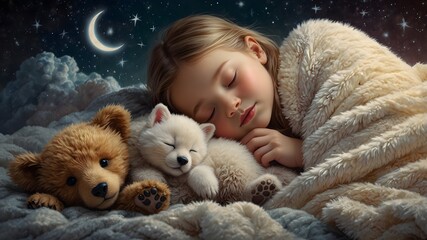 Fototapeta premium Lullaby Dreamland