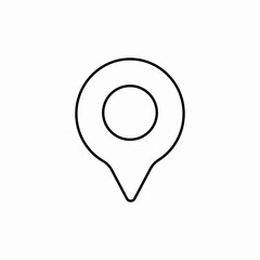 geo location icon sign vector
