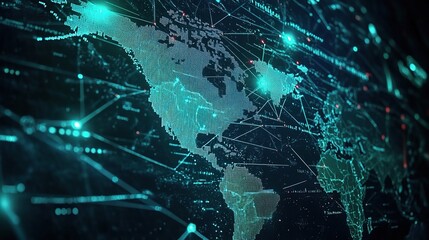 Digital Connections in Global Logistics Networks