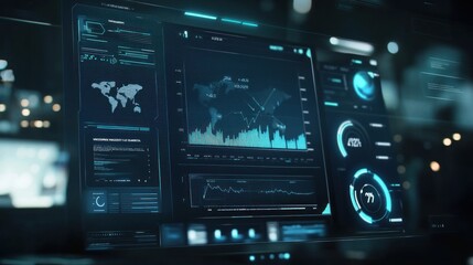Digital Dashboard Interface
