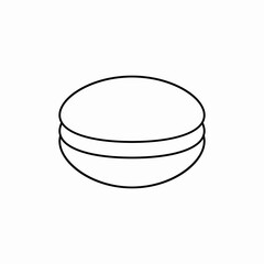 macaroons french icon sign vector