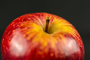 apple black background