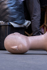 mannequin head