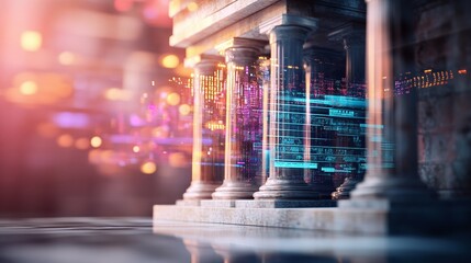 3D Holographic Visualization of Debt Repayment Concepts