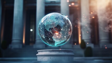 3D Holographic Visualization of Debt Repayment Plan