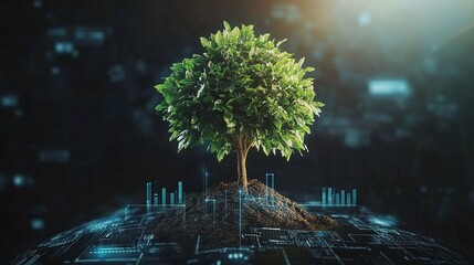 Growing Digital Debt Payoff Plan Visualization