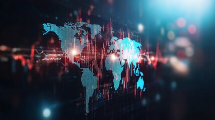 Obraz premium Global Portfolio Diversification Concept Illustrated