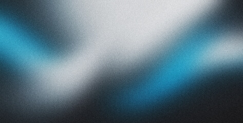 Fototapeta premium Modern abstract design with grainy texture on a blue and gray gradient background