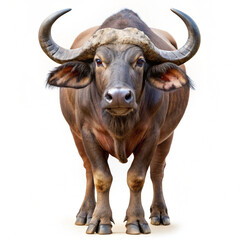 buffalo isolated on transparent background