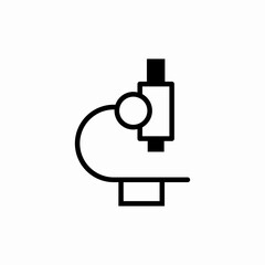 microscope detailed icon sign vector