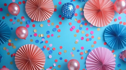 Fototapeta premium Colorful Party Decorations