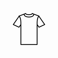 casual tshirt icon sign vector