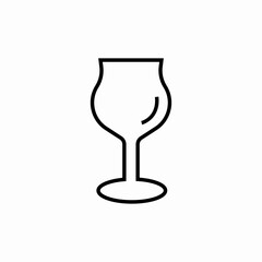 liquid cocktail glass icon sign vector