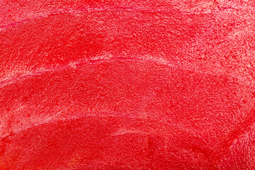 Fresh raw tuna fish steak texture close up