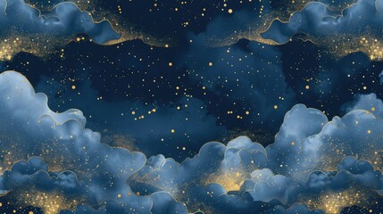 Obraz premium a background with a dark blue sky