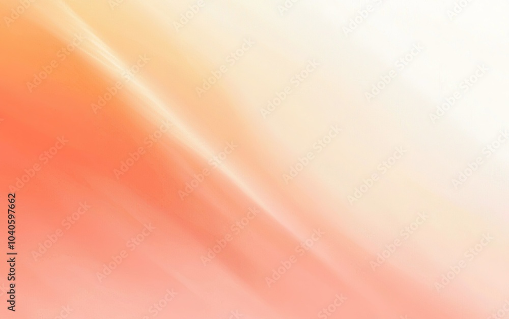 Poster soft gradient colors blend seamlessly in warm hues creating a calming abstract background for creati